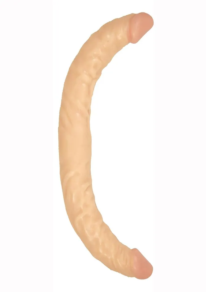 Commander Dildos Commander Dongs Veined Double Dong Bendable Dildo