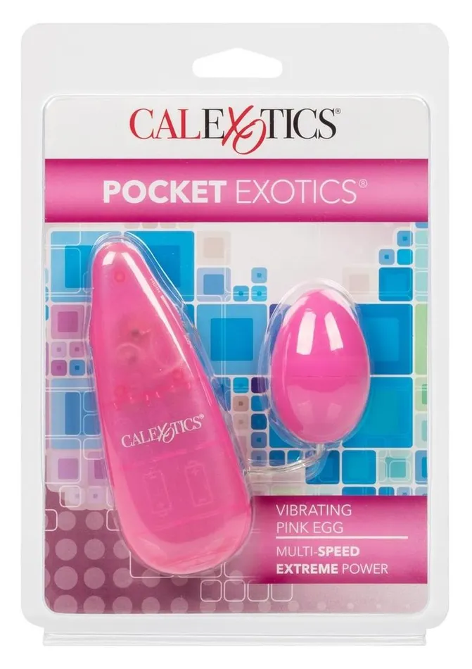 Pocket Exotics Vibrators Pocket Exotics Vibrating Pink Passion Egg