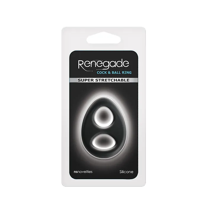 Renegade Romeo Soft Ring Black nsnovelties Male Sex Toys