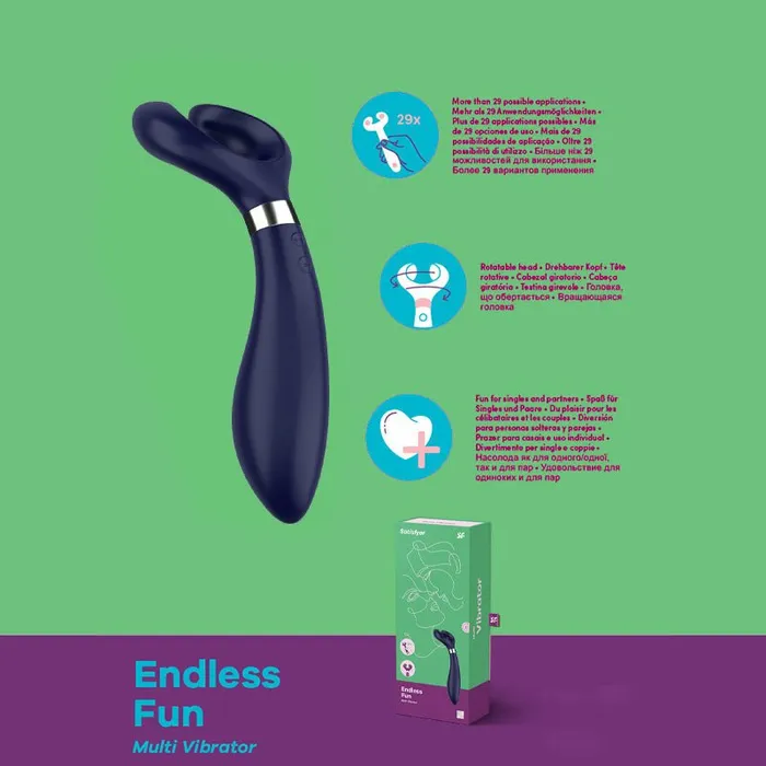 Satisfyer Endless Fun Blue Satisfyer Vibrators