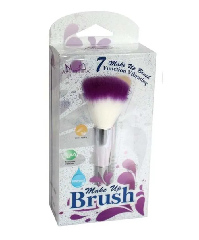 Xsales Vibrators Make Up Brush Massager Purple Sex Toy Adult Pleasure