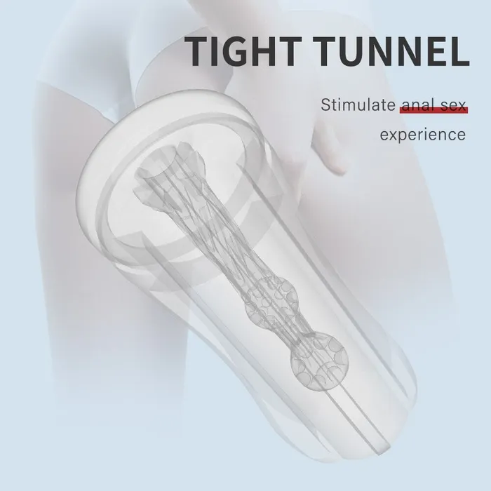 soniker Male Sex Toys Masturbation Cup Vagina Sex Toys for Men Realistic Anal Tight Tunnel Vacuum Sucking