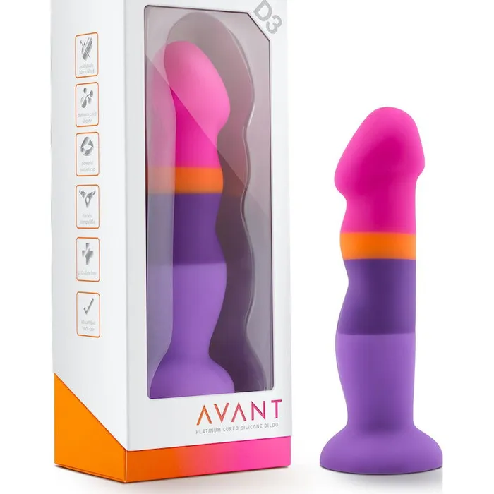 Avant D3 Summer Fling Silicone Dildo Vibrant Vibes Australia Quality Sex Toys Great Prices Dildos