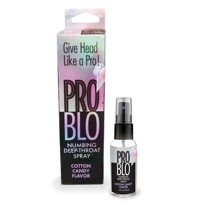 Enhancers Little Genie ProBlo Deep Throat Spray Cotton Candy Cotton Candy Flavoured Deep Throat Spray 30 ml