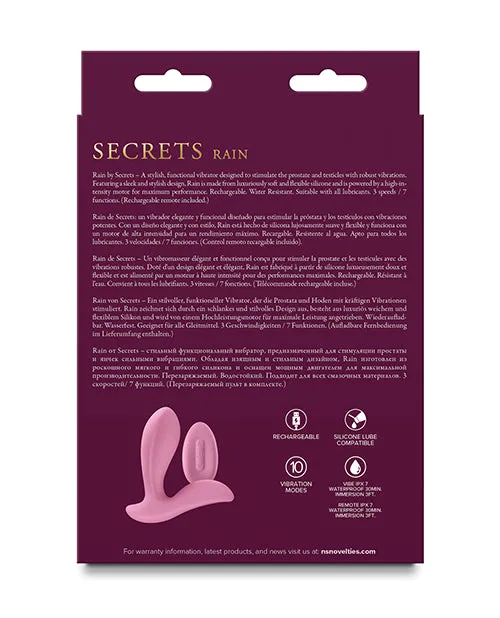NS Novelties Secrets Rain Vibrators NS Novelties Secrets Rain Vibrators