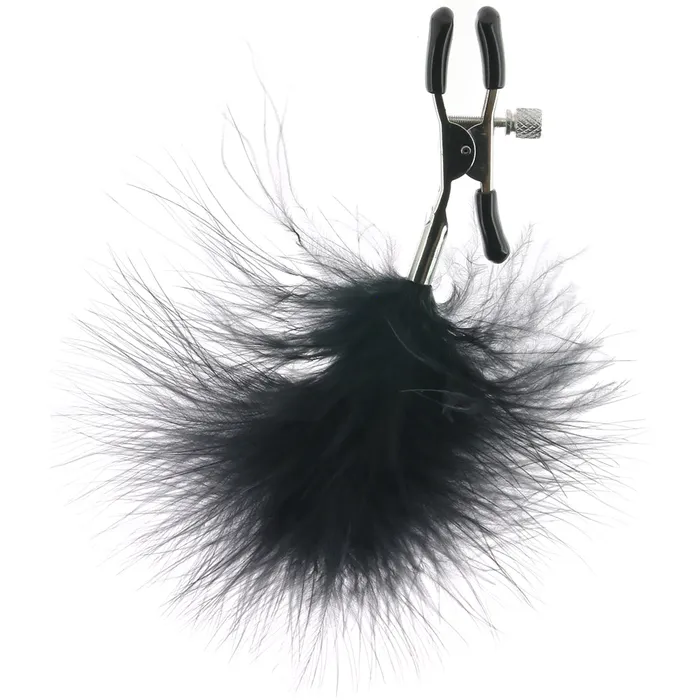 Nipple Clitoral Toys Sportsheets Feathered Nipple Clamps