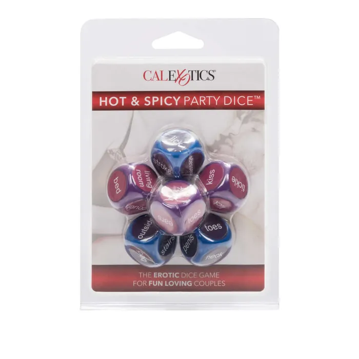 Spice Up Your Intimate Gatherings with the Hot and Spicy Party Dice Game California Exotic Novelties Couples