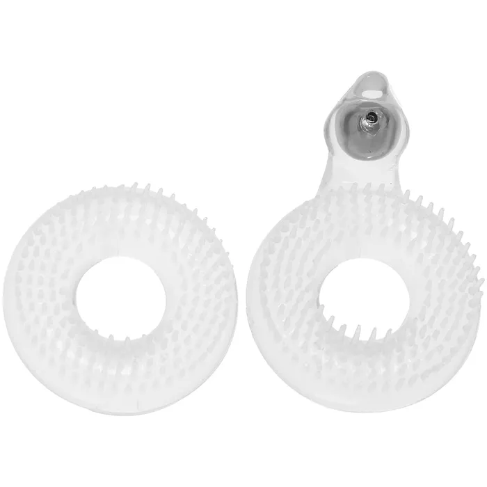 Vibrators Enhancer Silicone Dual Love Rings Nasstoys