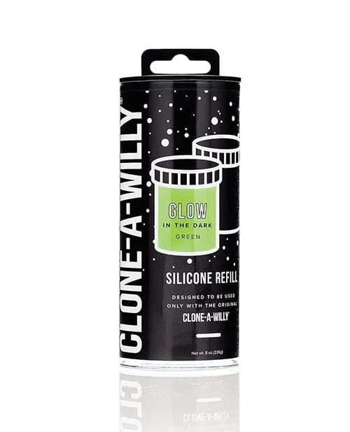 CloneAWilly Female Sex Toys Cloneawilly Silicone Glow In The Dark Refill