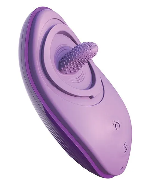 Fantasy For Her Silicone Fun Tongue Purple Pipedream Products Anal