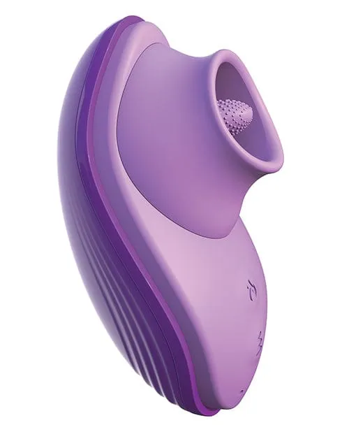 Fantasy For Her Silicone Fun Tongue Purple Pipedream Products Anal
