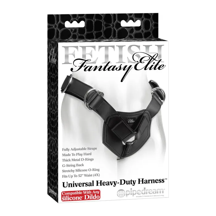 Fetish Fantasy Elite Universal Heavy Duty Harness Black Pipedream Female Sex Toys