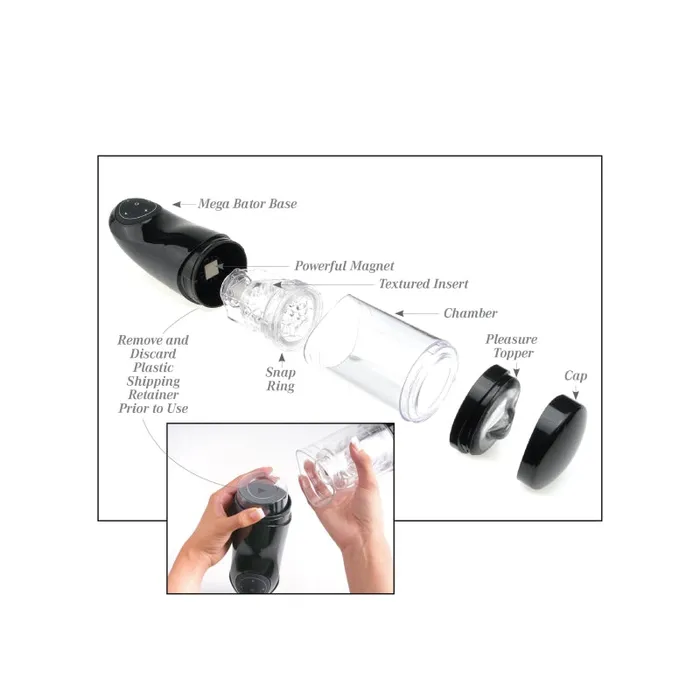 Pipedream Pdx Mega Bator Mouth Male Sex Toys