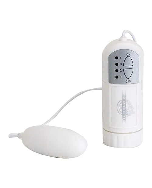 White Nights Bullet Controller White Doc Johnson Female Sex Toys