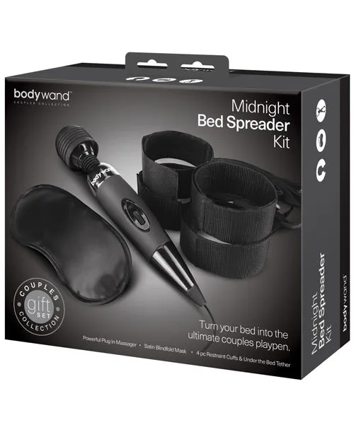 Couples el dorado Bodywand Midnight Massage Bedroom Play Kit 3 pc Black
