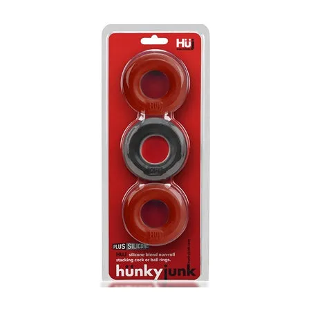 Male Sex Toys Oxballs Hunkyjunk HUJ3 CRing 3Pack Male Sex Toys Oxballs Hunkyjunk HUJ3 CRing 3Pack