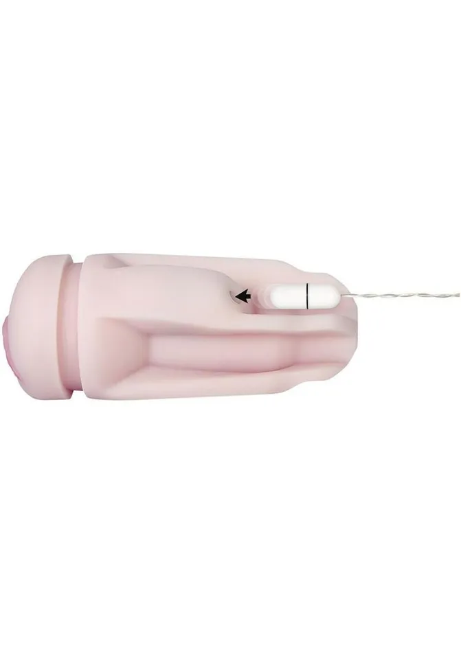 Male Sex Toys Zero Tolerance Shell Shock Rechargeable Vibrating Pussy Stroker with DVD Download Zero Tolerance
