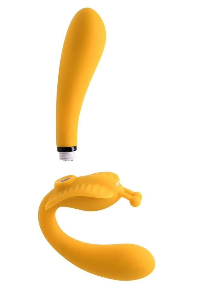 Monarch Silicone Rechargeable Triple Strapless StrapOn Evolved Female Sex Toys