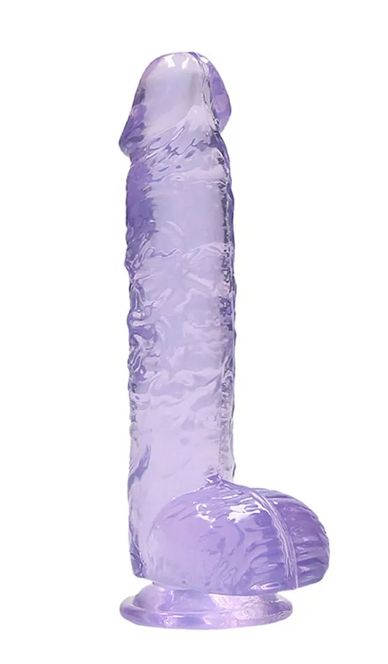 Female Sex Toys Shots RealRock 6 Inch Realistic Dildo With Balls