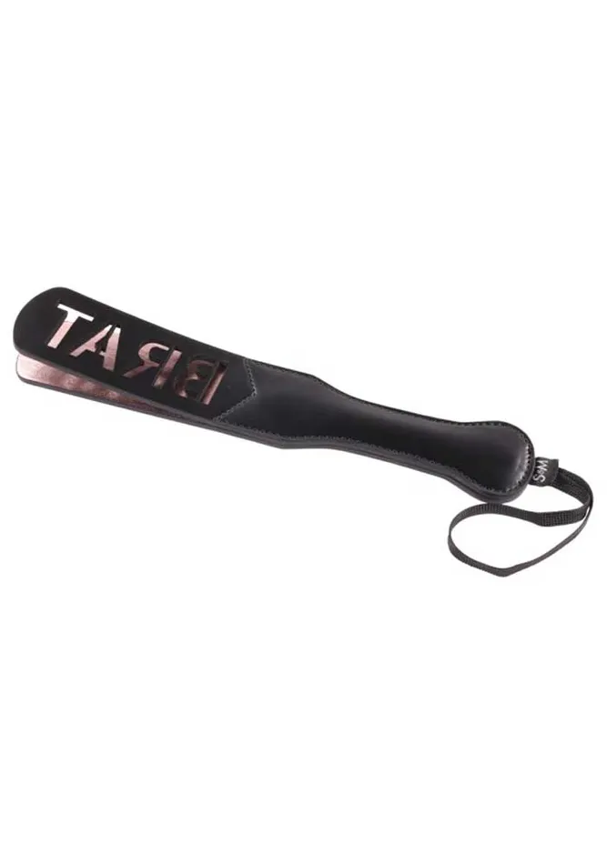 Vibrators Brat Paddle Black Rose Gold Sportsheets