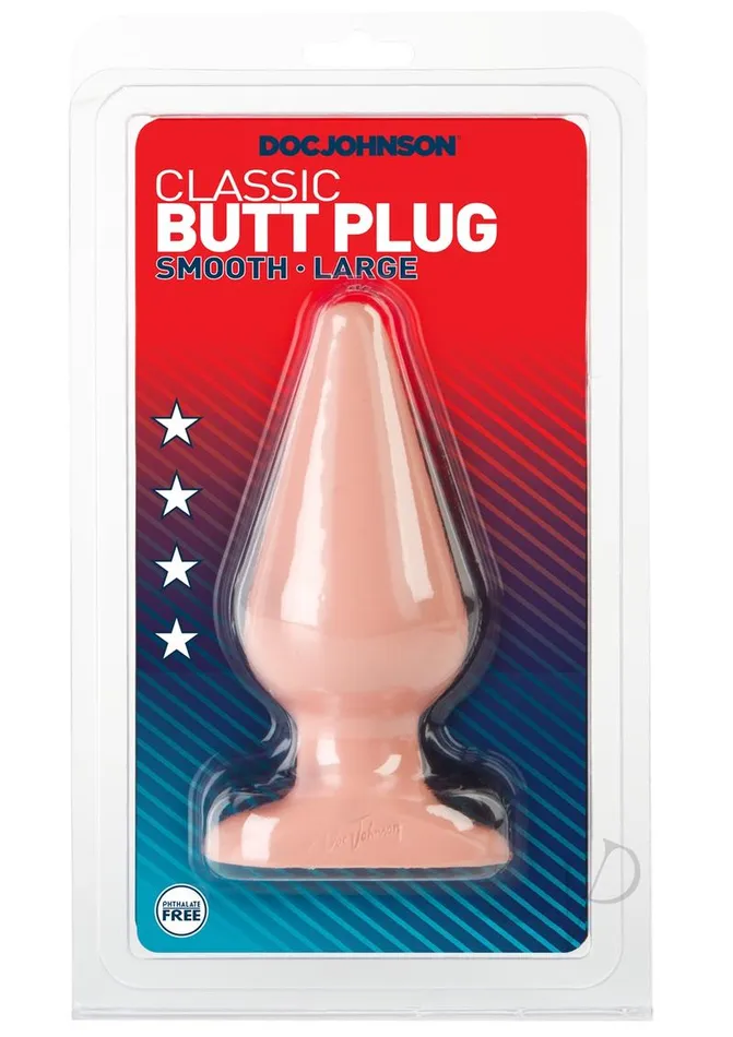 Butt Plug Large White Doc Johnson Anal