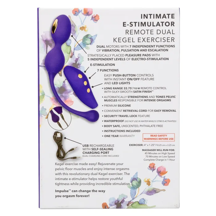 Female Sex Toys Xandebay Impulse Estim Remote Dual Kegel