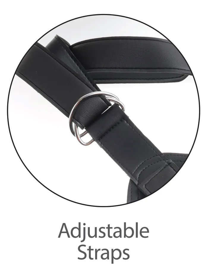 King Cock StrapOn Harness w 7 UncutCock King Cock Female Sex Toys